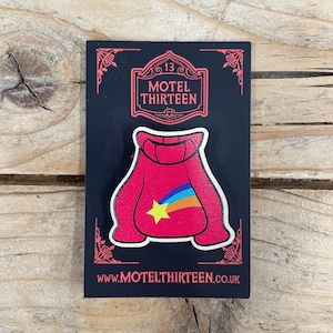 Mabel's Sweater - Gravity Falls inspired eco-friendly wooden pin badge