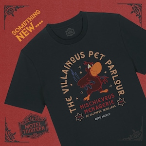 Iago - The Villainous Pet Parlour - Aladdin inspired tshirt family sizes (kids to adults)