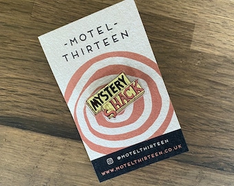 Mystery Shack - Gravity Falls inspired acrylic pin badge