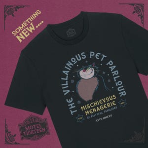 Lucifer - The Villainous Pet Parlour - Cinderella inspired tshirt family sizes (kids to adults)