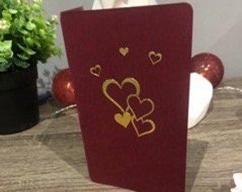 Carte de Saint Valentin " Mon coeur " - Joyeuse fête