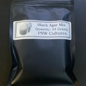Black Charcoal Agar Mix