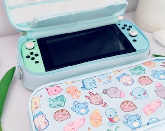 Derpy Monsters (Blue version) - SWITCH CASE - Anime Manga Cute Kawaii Gamer Otaku