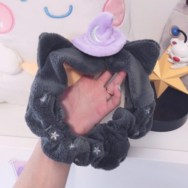 Astro Cat - HEADBAND - Cute Face Wash Gamer Otaku Aesthetic Cosplay Outfit Make up Facial Beauty Routine