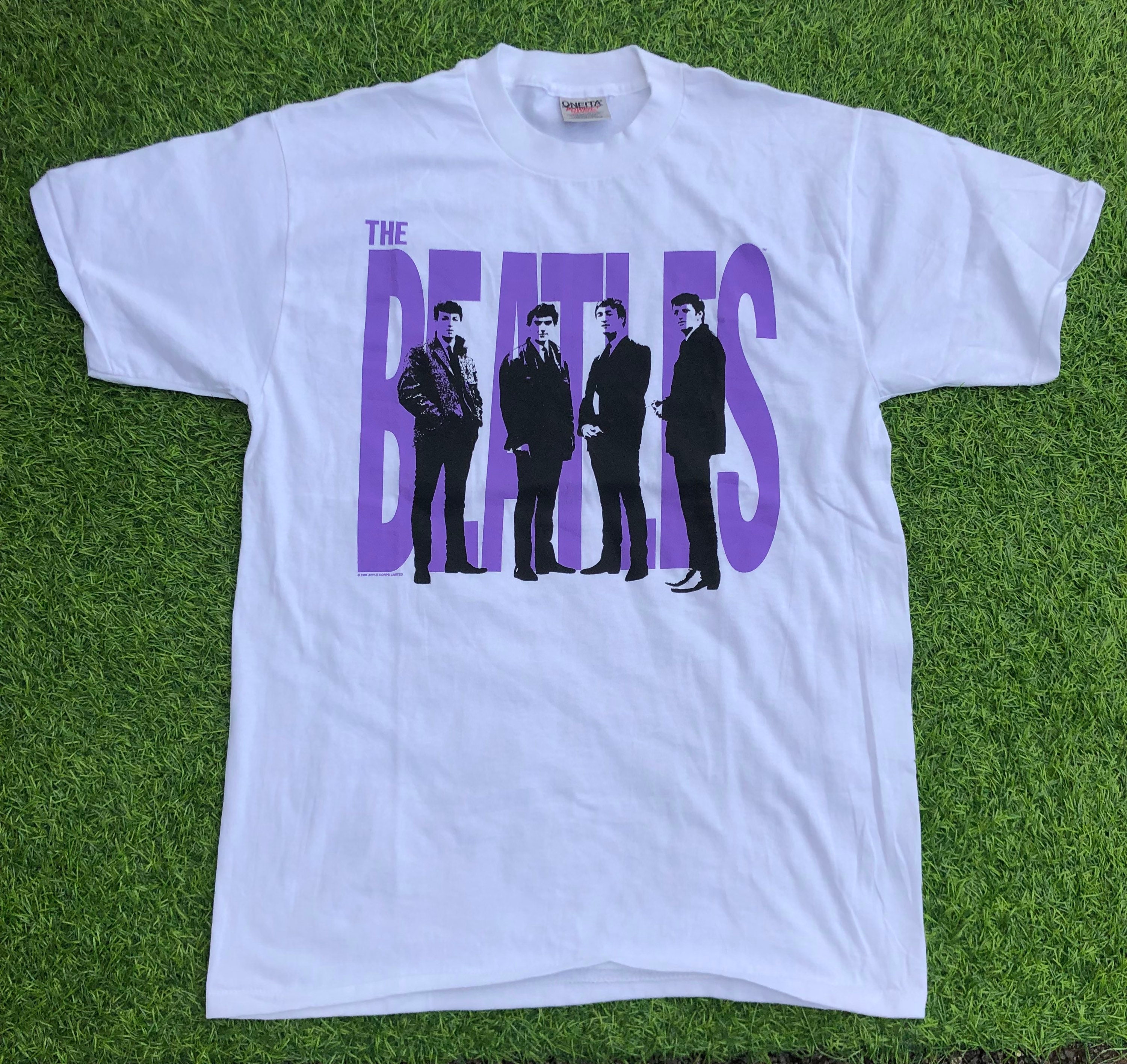 1995 Beatles T-shirt O-neita Tag Apple 