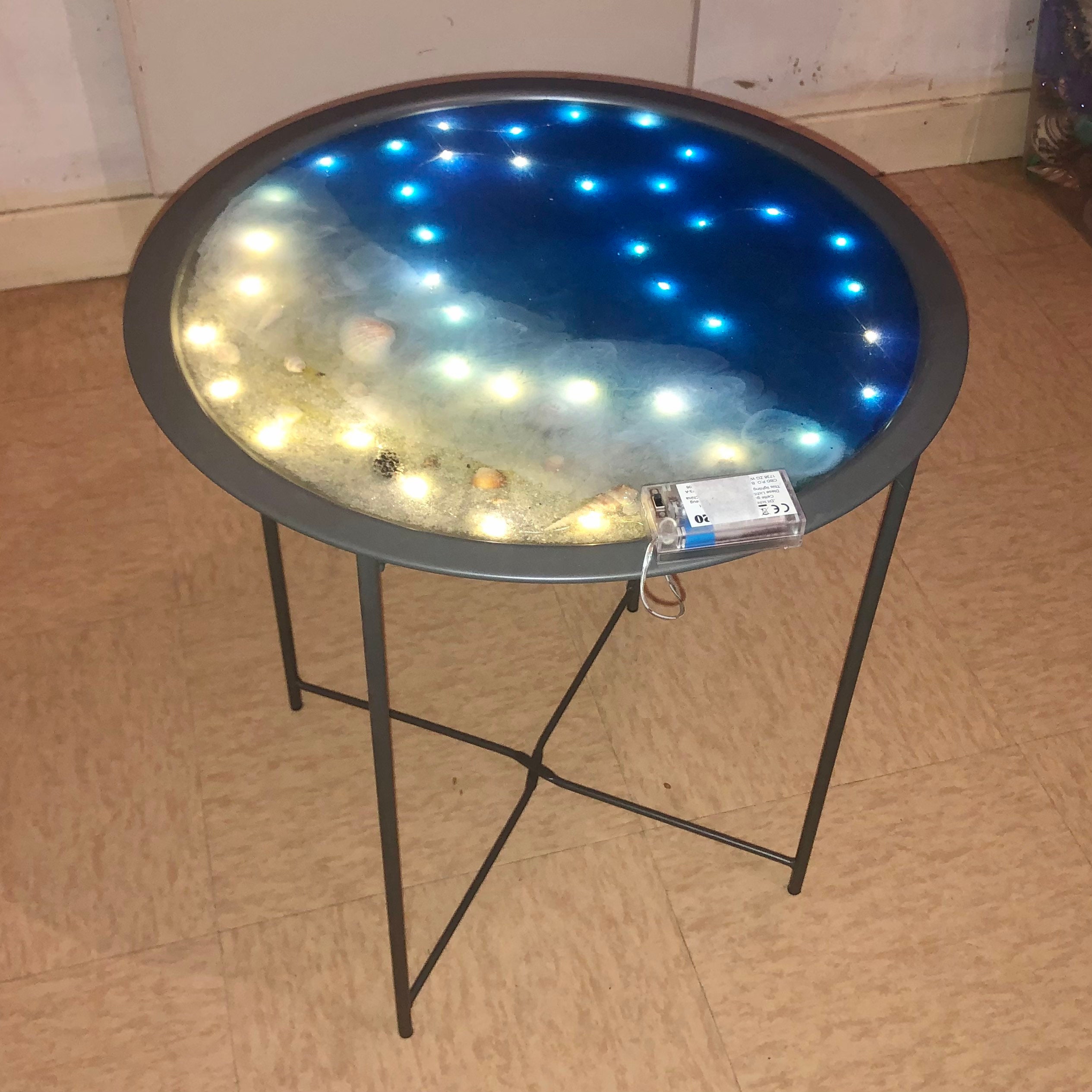 Table d'appoint Effet Mer