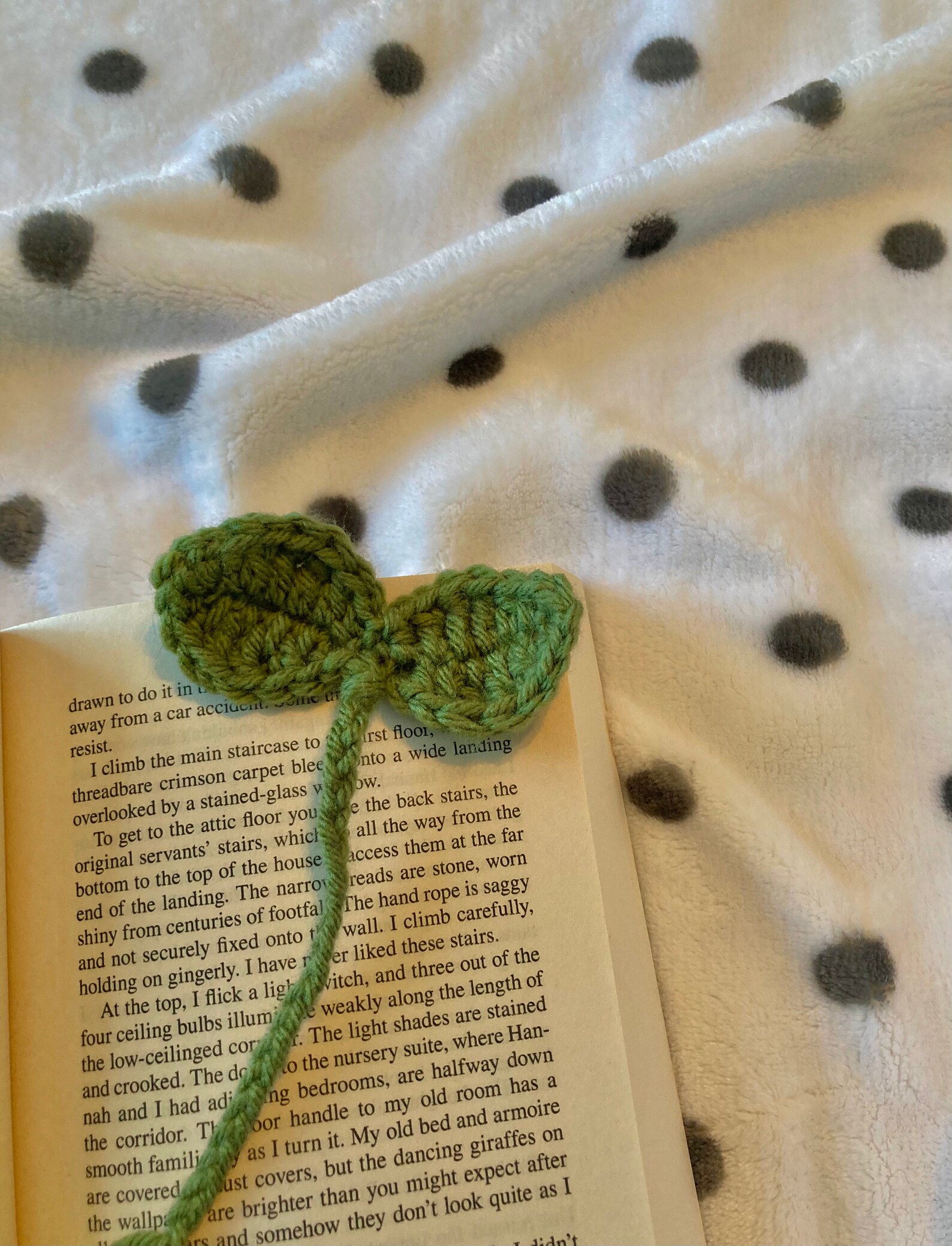 Crochet Leaf Bookmark | Etsy