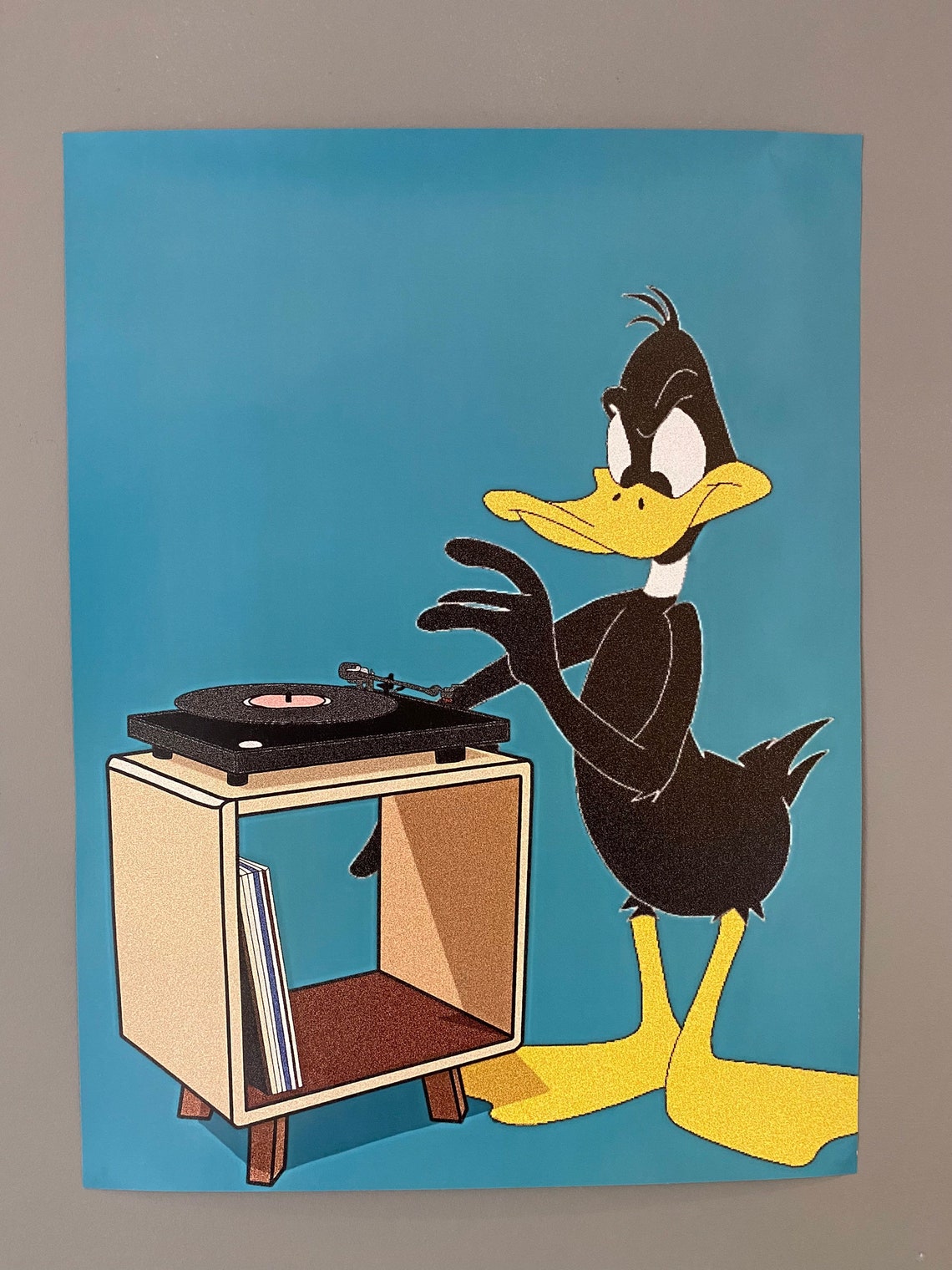 Poster: DAFFY DUCK Vinyl Sessions | Etsy