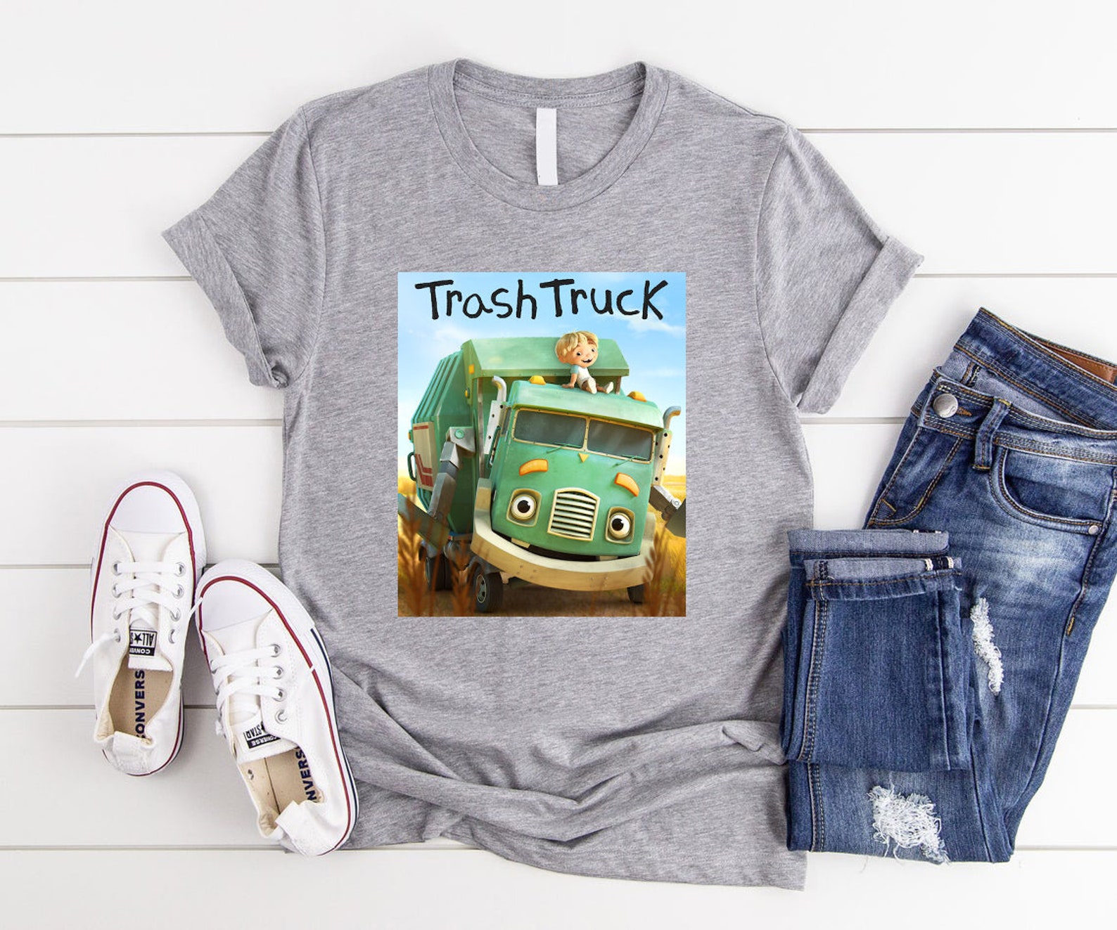 Trash Truck And Hank Netflix TV Series Tshirt Kid Cartoon Etsy