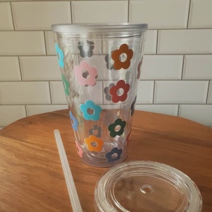 Vaso doble pared confeti, Tazas y Botellas