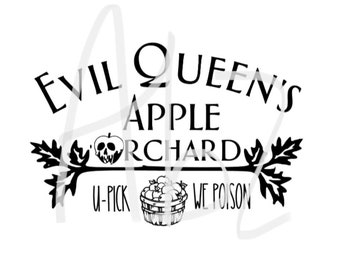 Evil Queen&#39;s apple orchard design download