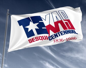 Ancien Drapeau Du Texas - édition Sesquicentenaire - Collection