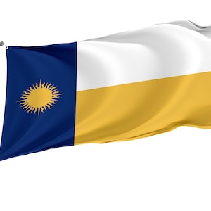 Sunnyvale Texas Flag: Unique Design, Durable Stitching (3x5Ft / 90x150cm)