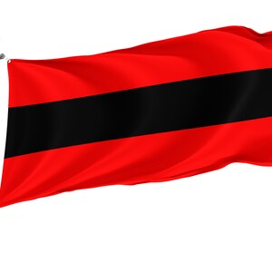 Flag of North Katanga, Unique Design Print, Double Sided Large Flag, Size 3x5Ft / 90x150cm, Made in EU