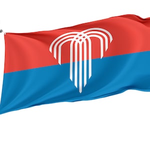 Bandera de Kansas City, Missouri con ojales de latón, impresión de diseño único, bandera grande de doble cara, tamaño 3x5Ft / 90x150cm, fabricado en la UE