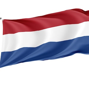 Flagge der Niederlande, Patriotische Flaggen, Einzigartiges Design Druck, Flaggen für Innen- und Außenbereich, Größe - 3x5 Ft / 90x150 cm, Made in EU