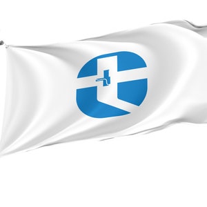 Flagge von Tulsa County, Oklahoma, einzigartiger Designdruck, Doppelnähte, leuchtende Farben, verstärkter Stoff, Größe 3 x 5 Fuß / 90 x 150 cm, Gartenflagge