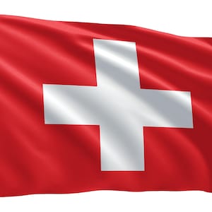 Flag of Switzerland, Patriotic Flags, Unique Design Print, Flags for Indoor & Outdoor Use, Size 3x5 Ft / 90x150 cm, Made in EU image 3