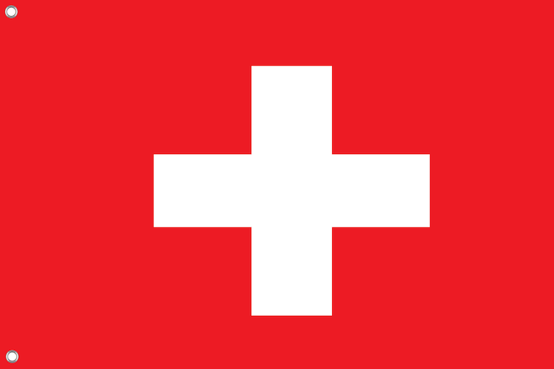 Flag of Switzerland, Patriotic Flags, Unique Design Print, Flags for Indoor & Outdoor Use, Size 3x5 Ft / 90x150 cm, Made in EU image 5