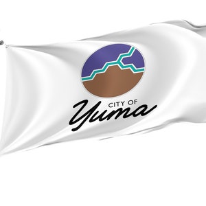 Yuma Arizona Flag: Unique Design Print, 3x5 Ft, Reinforced Fabric