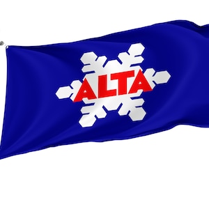 Alta Utah Flag: Unique Design, Bright Colors (3x5 Ft)