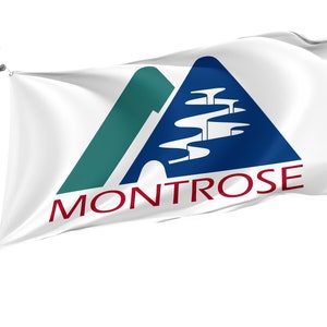 Montrose Colorado Flag: Unique Design, Bright Colors (3x5 Ft)
