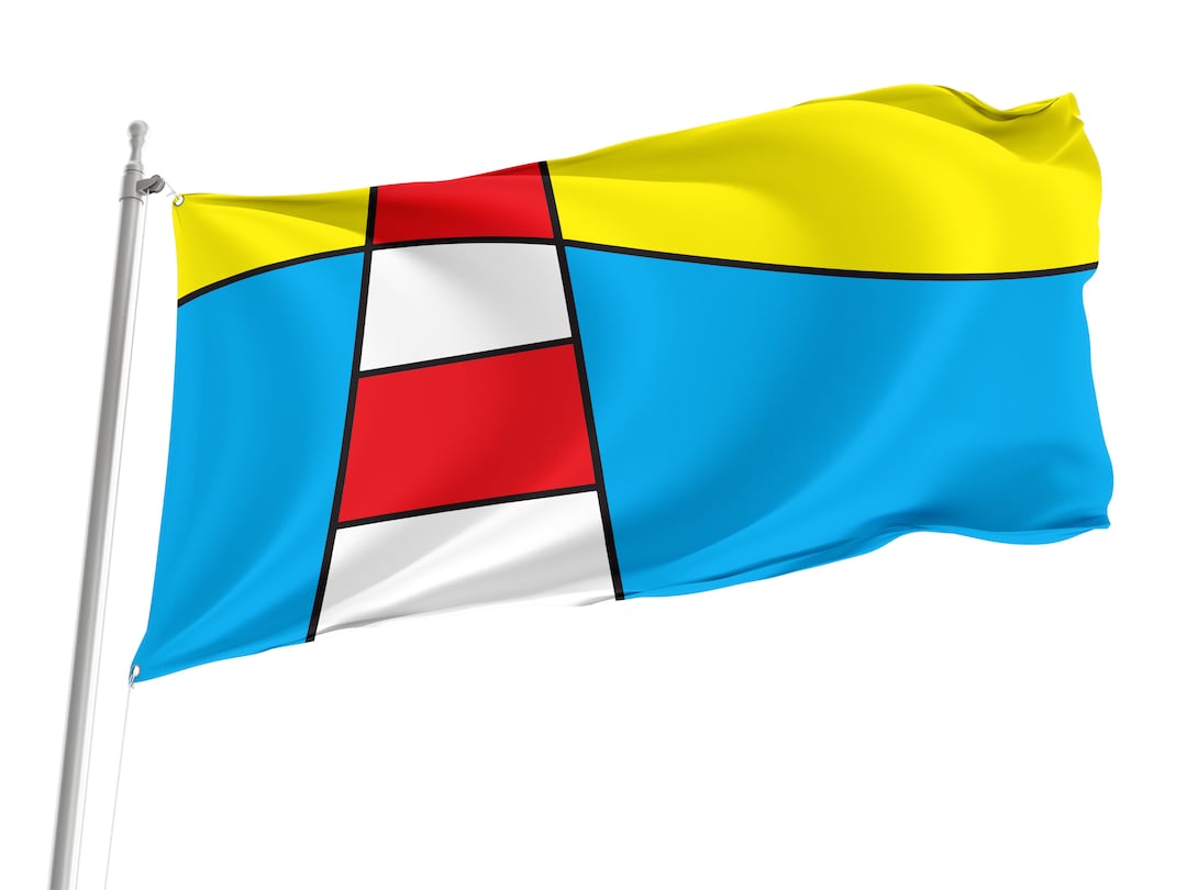 Mount Dora Florida Flag Unique Design Print Double Seams Etsy