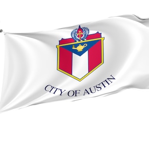 Austin Texas Flag: Unique Design, Durable 3x5 Ft, Indoor/Outdoor
