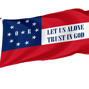 Sixth Louisiana Regiment Flag, Unique Design Print, Double Seams, Bright Colours, Reinforced Fabric, Size 3x5Ft / 90x150cm, Garden flags