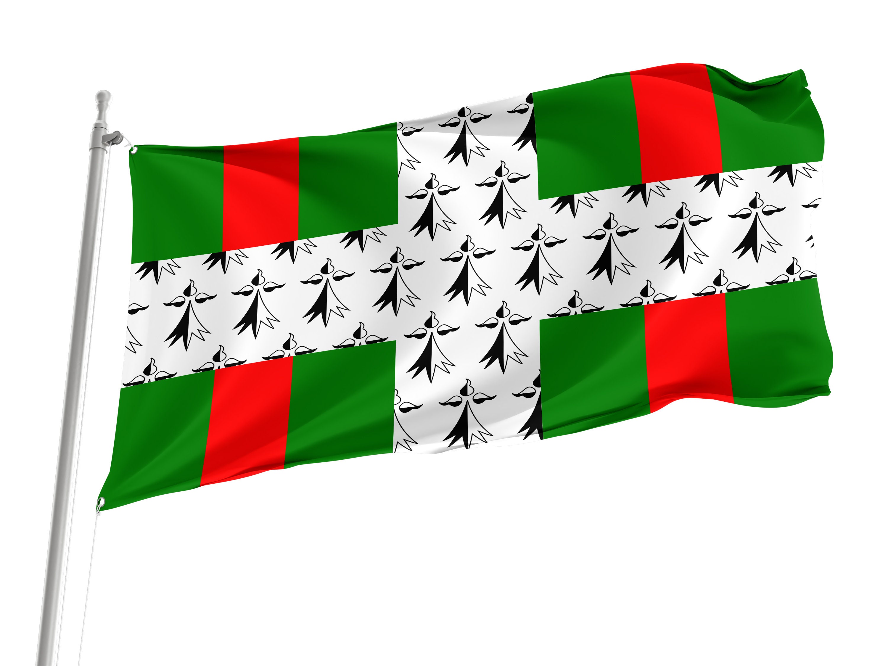 Senegal Flag Unique Design Print Hiqh Quality Materials Size 3x5 Ft /  90x150 Cm Made in EU 