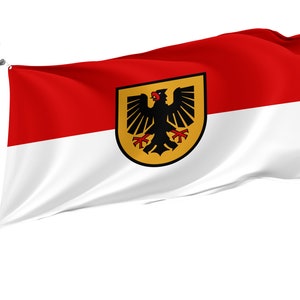 Dortmund Germany Flag: Unique Design, Double Sided 3x5 Ft