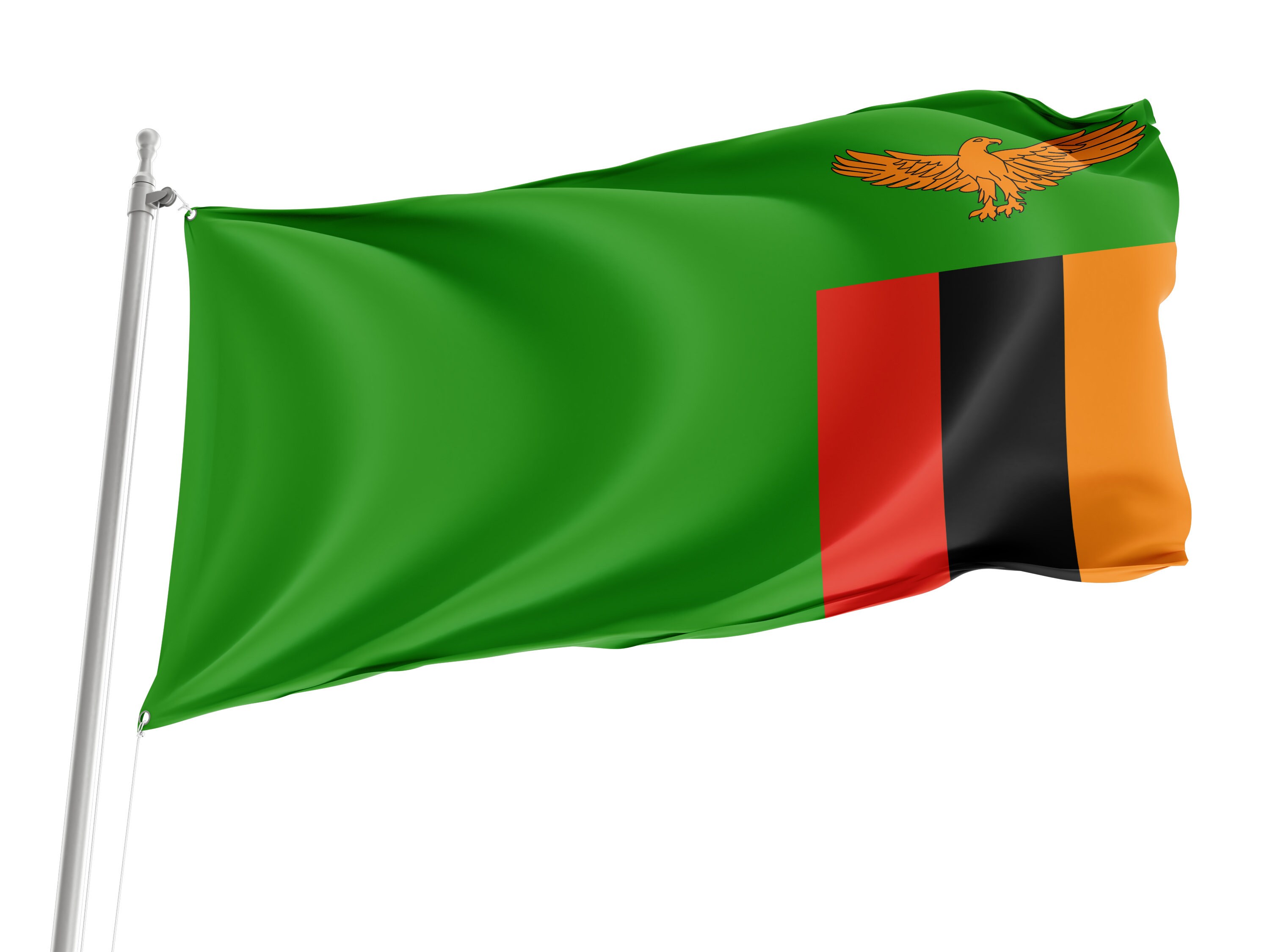 Bandera de Zambia: Decoración patriótica para interiores y exteriores (90 x  150 cm) - Etsy México, image size:3000x2250