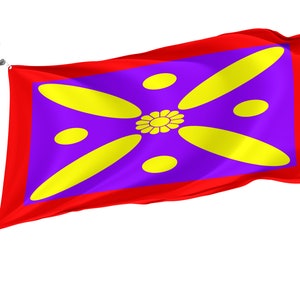 Kaviani Flag, Unique Design Print, Double Sided Large Flag, Size 3x5Ft / 90x150cm, Made in EU