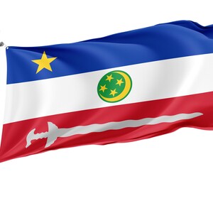 Flag The Defunct ARMM, Unique Design Print, Flags for Indoor & Outdoor Use, Size - 3x5Ft / 90x150cm, Made in EU
