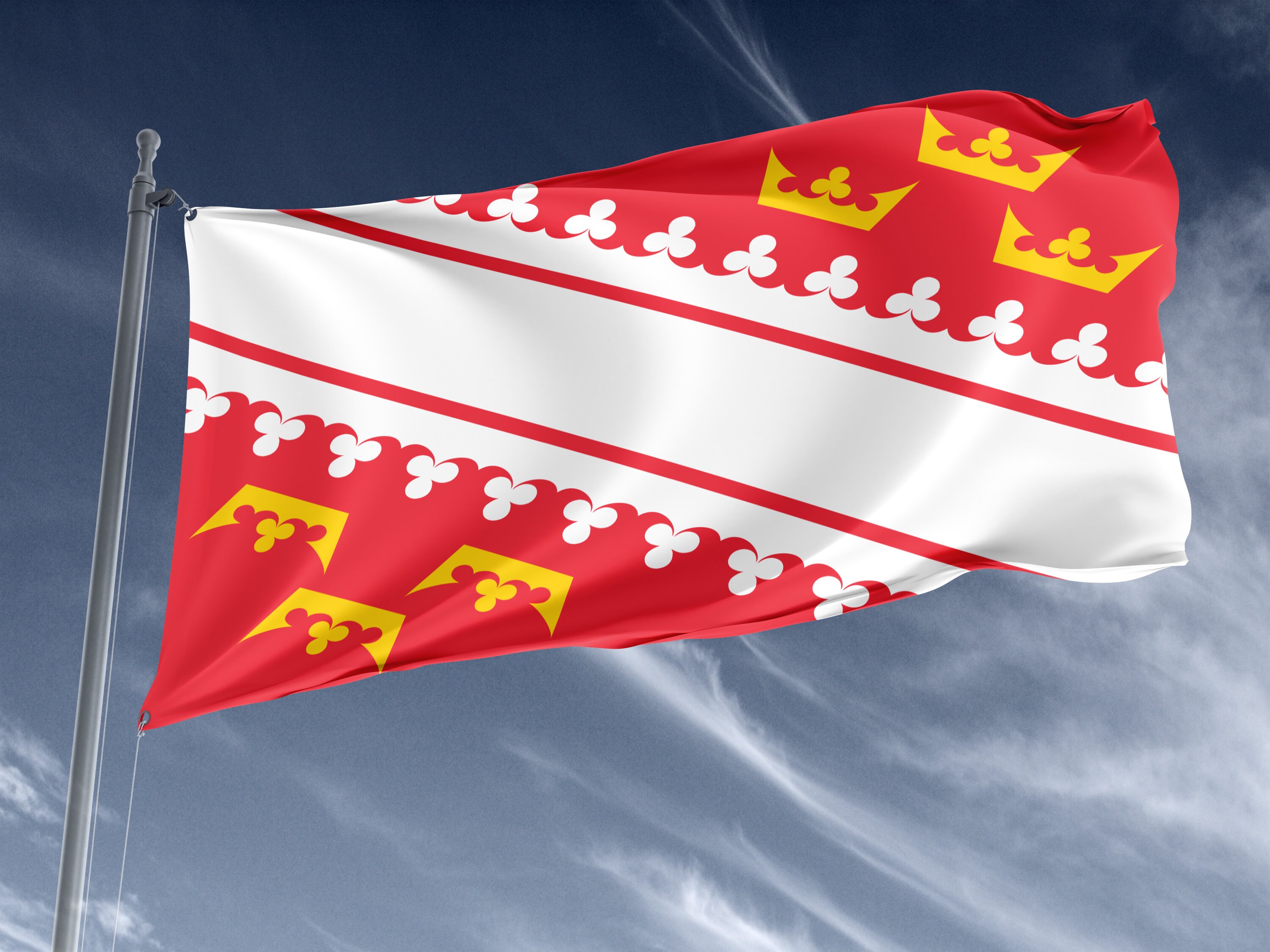 Flag of Alsace, Unique Design Print, Flags for Indoor & Outdoor Use ...