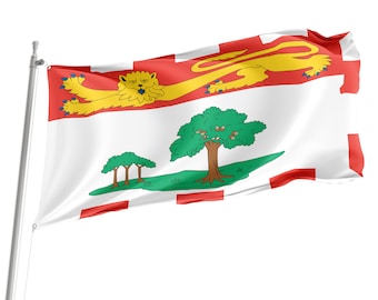 Drapeau de l'Île-du-Prince-Édouard : bannière patriotique intérieure/extérieure (3 x 5 pi)