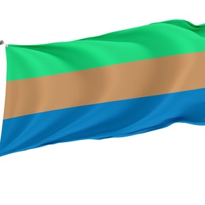 Flag Kapok, Unique Design Print, Double Sided Large Flag, Size 3x5Ft / 90x150cm, Made in EU