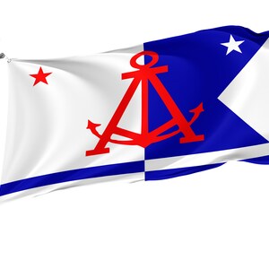 Alameda, California Flag, Unique Design Print, Double Seams, Bright Colours, Reinforced Fabric, Size 3x5Ft / 90x150cm, Garden flags