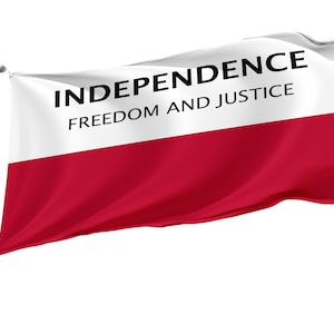 Fredonian Rebellion Flag of 1826 Flag, Unique Design Print, Double Seams, Bright Colours, Size 3x5Ft / 90x150cm, Garden flags