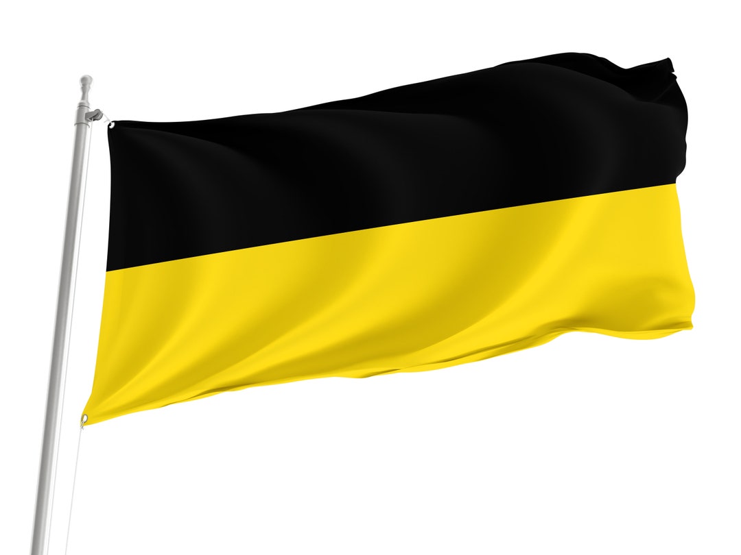 Habsburg Monarchy Flag With Brass Grommets, Unique Design Print, Double