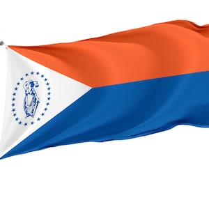 Westchester County, New York 1939-1985 Flag, Unique Design Print, Double Seams, Bright Colours, Size 3x5Ft / 90x150cm, Garden flag