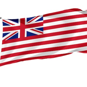 Flag of the British East India Company (1801), Unique Design Print, Double Sided Large Flag, Size 3x5Ft / 90x150cm, Made in EU