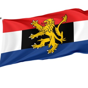 Benelux Flag with Brass Grommets, Unique Design Print, Double Sided Large Flag, Size 3x5Ft / 90x150cm, Made in EU