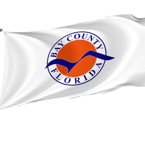Bay County Florida Flag: Unique Design, 3x5 Ft, Indoor/Outdoor