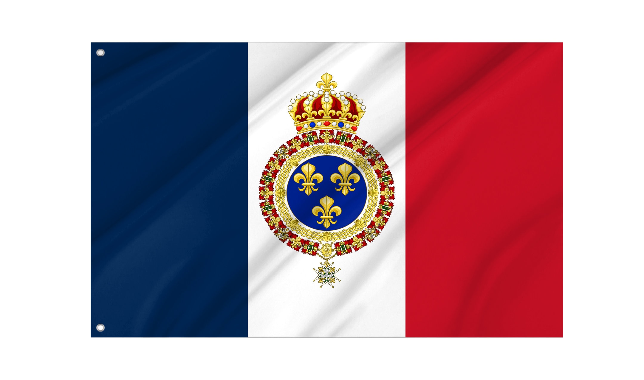 Fフランス軍＊1790～1794年トリコロール旗（真贋不明