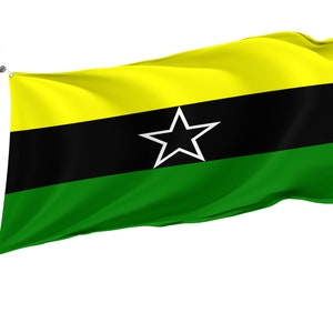 Flag Logone, Unique Design Print, Double Sided Large Flag, Size 3x5Ft / 90x150cm, Made in EU
