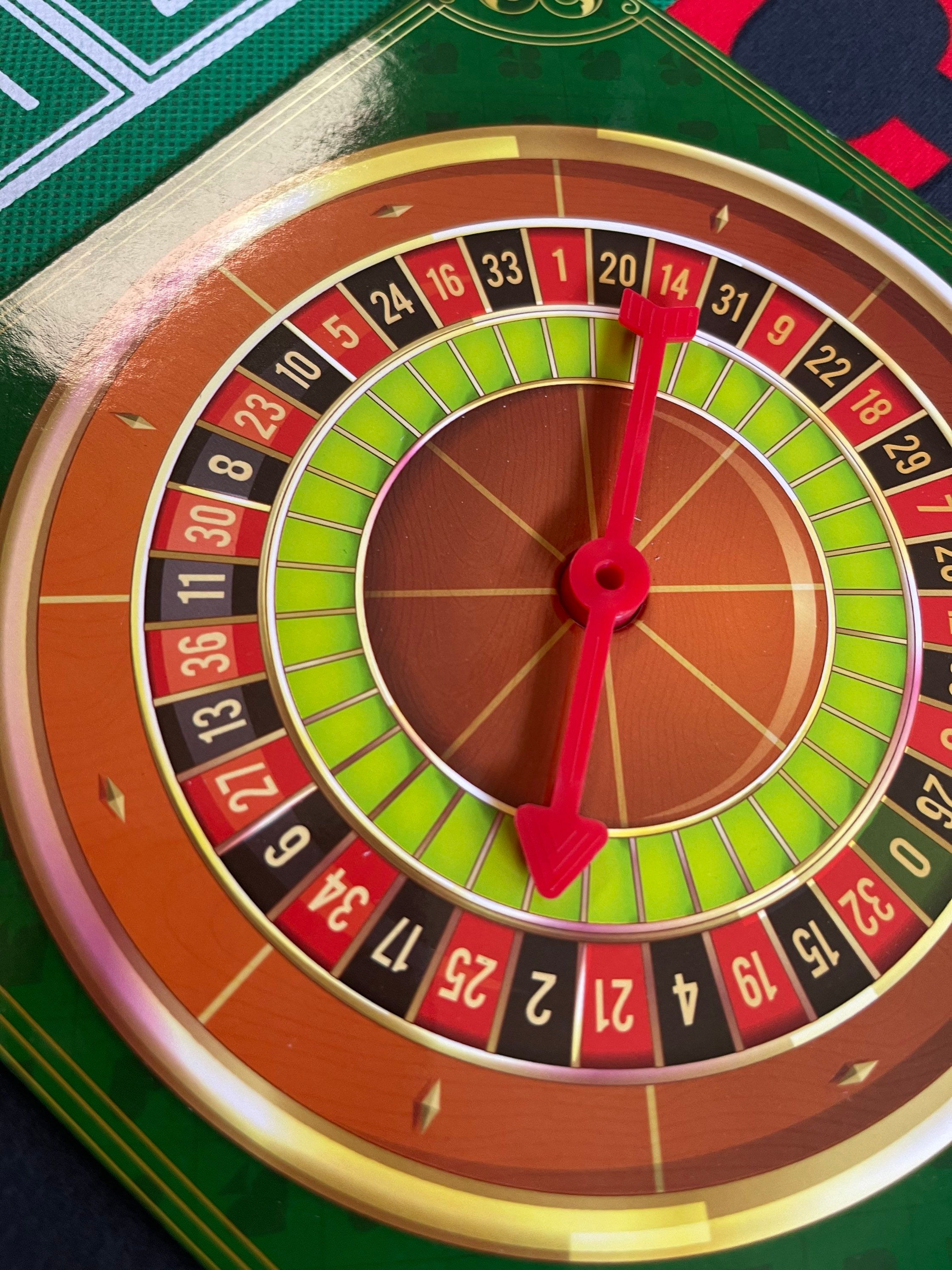 Casino Board Games 4 in 1 Etsy