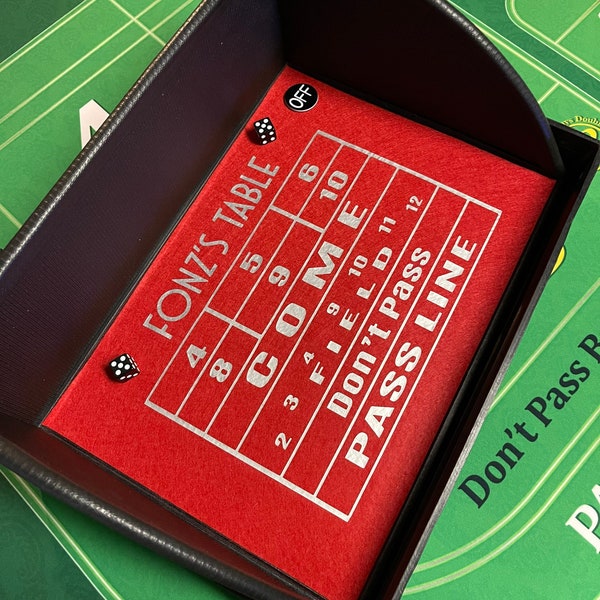 Portable Craps Table Etsy