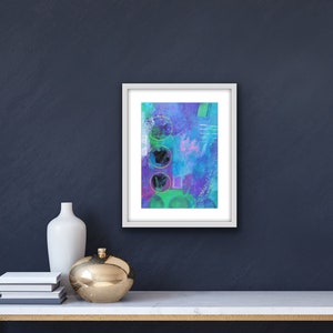La zona neutral - Pintura abstracta original