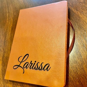 Personalized Journal - Engraved Notebook - Gift for Writer